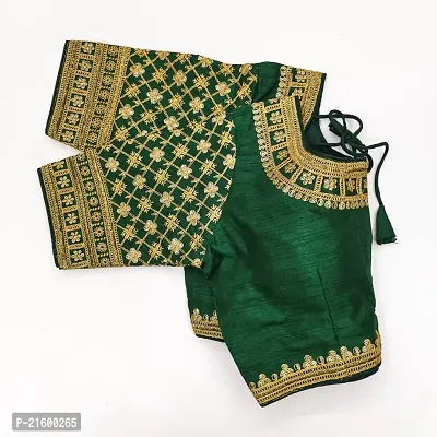 Classic Banglori Silk Embroidered Blouses for Women