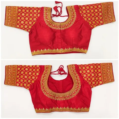 Reliable Pure Banglori Silk Stitched Blouses For Women