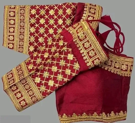 Reliable Pure Banglori Silk Stitched Blouses For Women