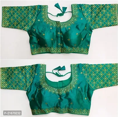 Classic Banglori Silk Embroidered Blouses for Women