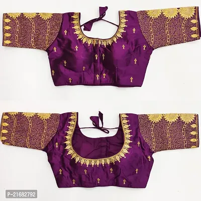 Classic Banglori Silk Embroidered Blouses for Women