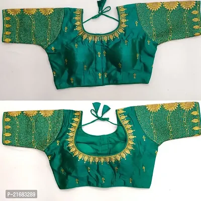 Classic Banglori Silk Embroidered Blouses for Women