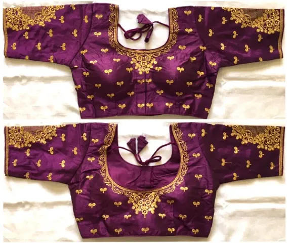 Reliable Pure Banglori Silk Stitched Blouses For Women