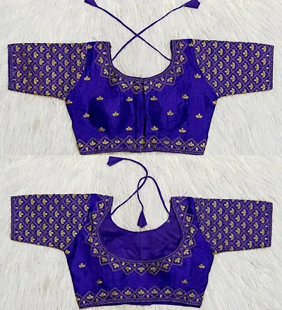 Reliable Pure Banglori Silk Stitched Blouses For Women