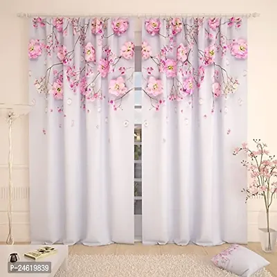 Polyester Eyelet Fitting Door Curtains, pack of 1-thumb0