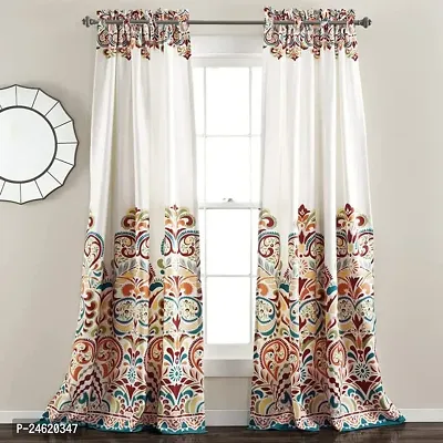 Polyester Eyelet Fitting Door Curtains, pack of 1-thumb0