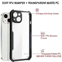 Jotech Back Cover For Apple iphone 15 plus - Black-thumb2