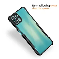 Stylish Solid Back Case Cover for  Vivo X80 - Black-thumb3