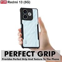 Jotech Back Cover For Redmi 13 5g - Black-thumb1