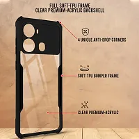 Classy Back Cover For Itel P40 - Black-thumb3