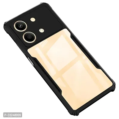 Jotech Back Cover For Poco X6 pro 5g - Black-thumb0