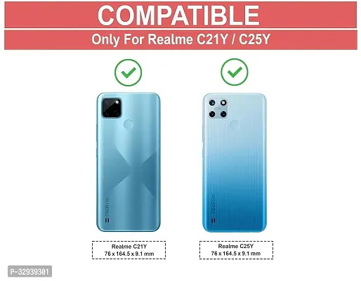 Jotech Eagle Back Cover For Realme C21Y - Black-thumb2