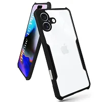 Jotech Back Cover For Apple iphone 16 - Black-thumb3