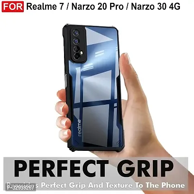 Jotech Eagle Back Cover For Realme 7 - Black-thumb3