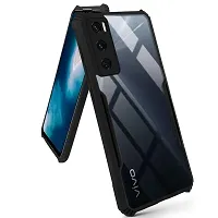 Stylish Solid Back Case Cover for  Vivo V20se - Black-thumb3