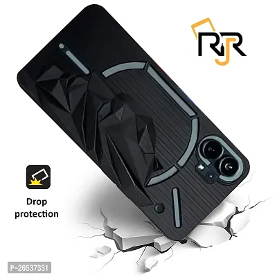 Jotech 3D Batman Silicon Back Cover For Nothing Phone 1 - Jet Black-thumb4