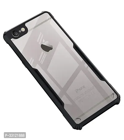 Jotech Back Cover For Apple iphone 6s - Black-thumb0