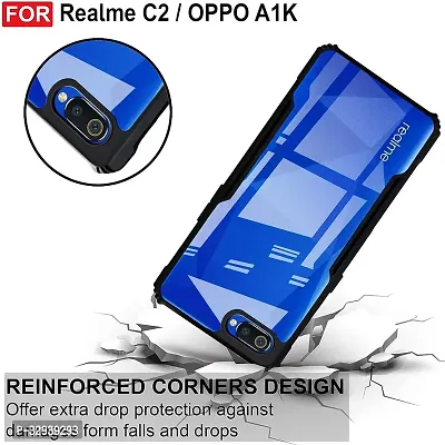 Jotech Eagle Back Cover For Realme C2 - Black-thumb3