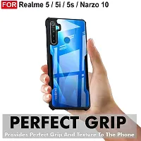 Jotech Eagle Back Cover For Realme 5i - Black-thumb2