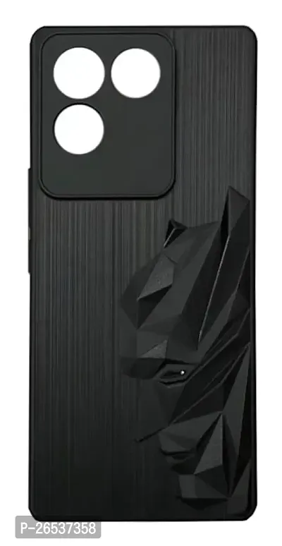 Jotech 3D Batman Silicon Back Cover For IQOO Z7 Pro - Jet Black