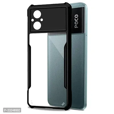 Jotech Back Cover For Poco M5 - Black