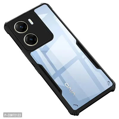 Stylish Solid Back Case Cover for Vivo V29e 5g - Black-thumb0