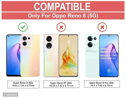 Jotech Eagle Back Cover For Oppo Reno 8 5G - Black-thumb2