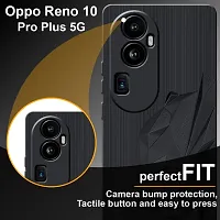 Jotech 3D Batman Silicon Back Cover For Oppo Reno 10 Pro Plus - Jet Black-thumb1