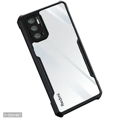 Jotech Back Cover For Redmi Note 10t 5g - Black-thumb0