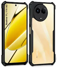 Jotech Eagle Back Cover For Realme 11X - Black-thumb1