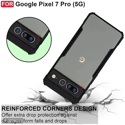 Classy Back Cover For Google Pixel 7 Pro - Black-thumb3