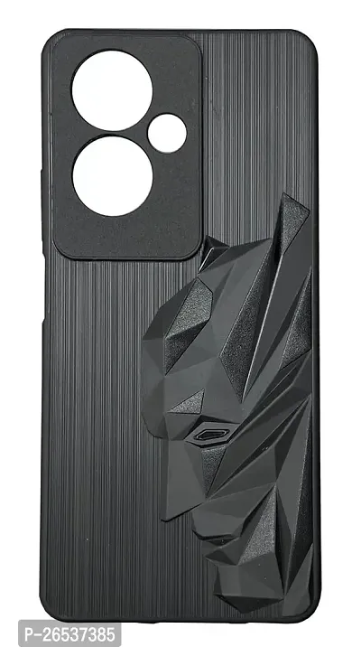 Jotech 3D Batman Silicon Back Cover For Oppo A79 5G - Jet Black-thumb0