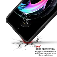 Stylish Solid Back Case Cover for  Vivo X80 - Black-thumb2