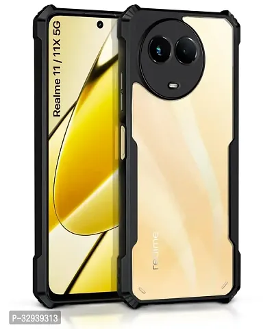 Jotech Eagle Back Cover For Realme 11X - Black-thumb0