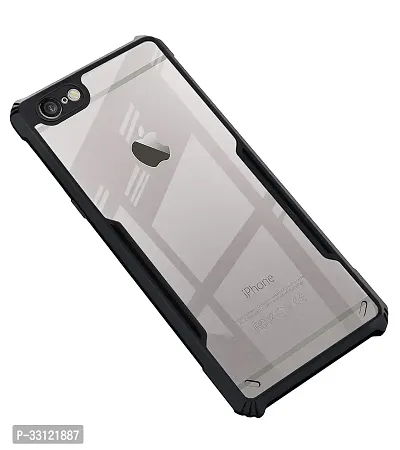 Jotech Back Cover For Apple iphone 6 - Black-thumb0