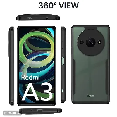 Jotech Back Cover For Redmi Mi A3 2024 - Black-thumb4