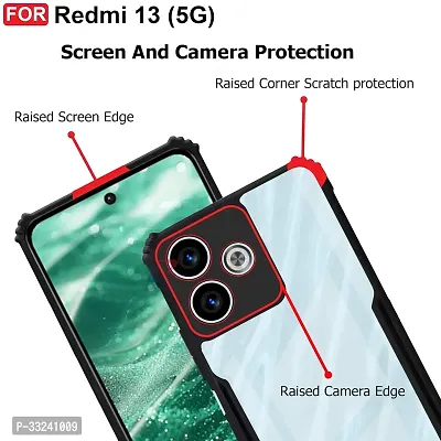 Jotech Back Cover For Redmi 13 5g - Black-thumb4