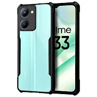 Jotech Eagle Back Cover For Realme C33 - Black-thumb1