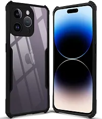 Jotech Back Cover For Apple iphone 14 Pro Max - Black-thumb1