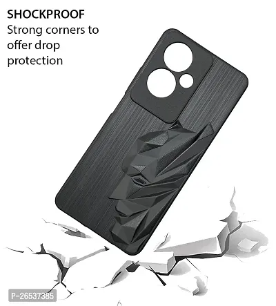 Jotech 3D Batman Silicon Back Cover For Oppo A79 5G - Jet Black-thumb3