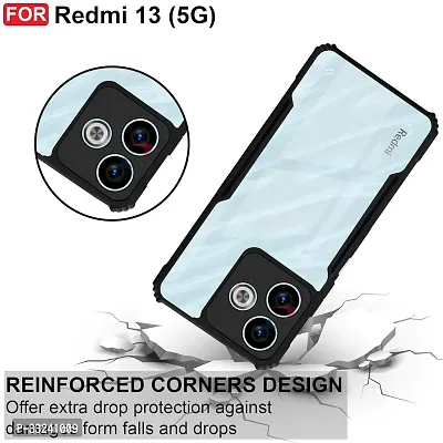 Jotech Back Cover For Redmi 13 5g - Black-thumb3