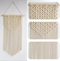 TRINGLE HAANG Macrame Wall Hanging Woven Tapestry Boho Wall Decor-thumb2