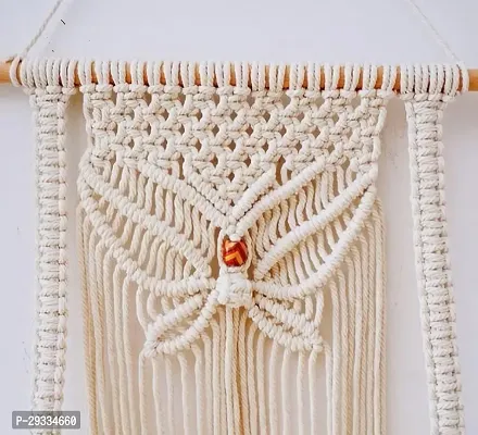 BUTRR FLI Butterfly Macrame Home Decor Shelf Macrame Pot Planter Wall Hanging Tapestry-thumb3