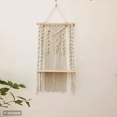 3 MOTI WITH DOUBLE HANDLE Wall hanging Macrame Decor Item-thumb2