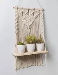 STON HNG Wall Hanging Shelf Indoor Plant Hanger Flower pots Holder-thumb2