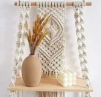 DEEP HNG Macrame Bohemian Indoor Plant Hanger 10 X 18 Inch-thumb2