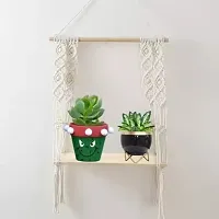 BOARD HANG DUNY Macrame wall Hanging Wall Shelf  MADE IN INDIA.-thumb2