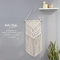 GATH V HNG Macrame Wall Hanging Art Woven Boho Home Deacute;cor Geometric Beautiful Wall Decor-thumb3