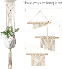 ONEDEEP GULDSTA Macrame Plant Hanger Cotton Rope Wall Hanging Planter Flower Pot Basket Holder-thumb2