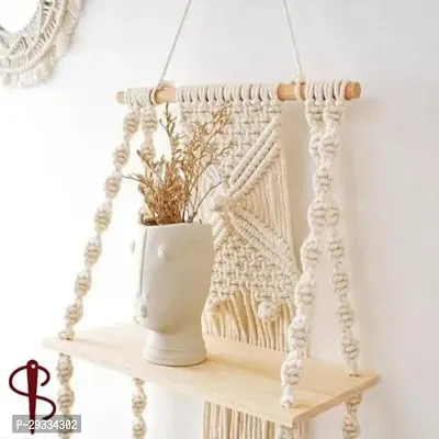 SPT 2 FATTA Macrame Wall Hanging Shelf-thumb3